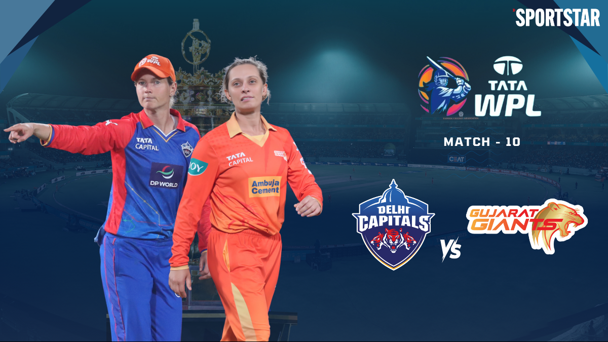 DC vs GG, WPL 2025 LIVE score: Gujarat Giants 41/4 (8) against Delhi Capitals; Marizanne Kapp, Shikha Pandey strike early